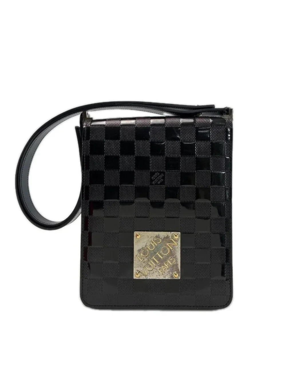 Louis Vuitton Damier Vernis Club Noir Bag
